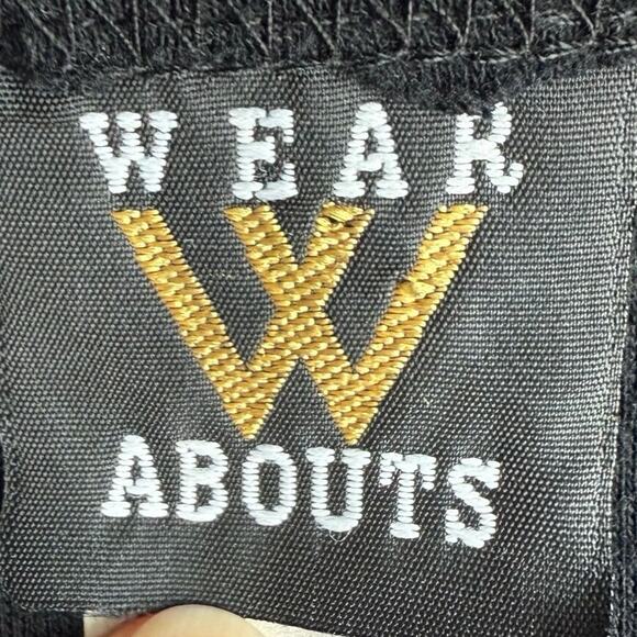 Wear Abouts Black Button Side Sleeveless Cotton Midi Dress Women’s Medium - Picture 4 of 8